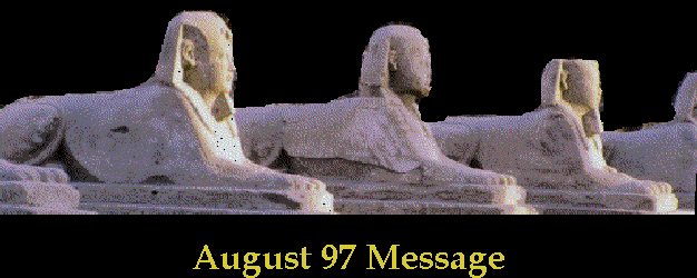 August 97 Message