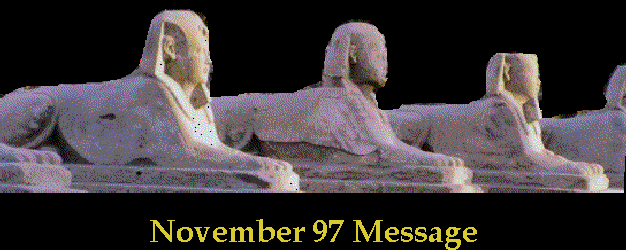 November 97 Message